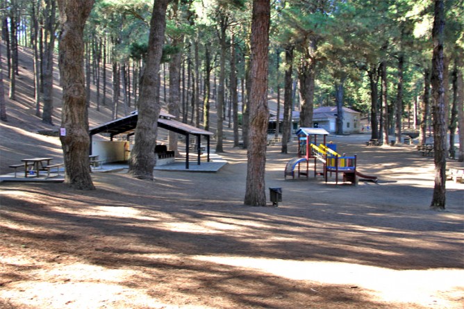 Zona de acampada El Pilar